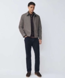 Navy Blue Regular Tapered Fit Vintage Wash Denim Jeans ( Sizes 28-38 ) Free C&C