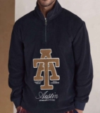 Navy Blue Thermal Fleece Half Zip / Neutral Stone £12 – Free C&C