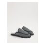 Navy Fur Lined Mule Slippers Price