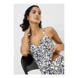 Navy Print Shapewear Tankini
