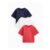 Navy, Red & White T-Shirts 3 Pack Kids
