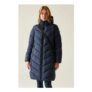 Navy Regatta Anita Hooded Water-Repellent Insulating Padded Jacket