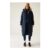 Navy Regatta Eloria Longline Hooded Insulating Quilted Jacket