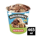 Nectar Price Ben & Jerrys Half Baked Chocolate and Vanilla Ice Cream Tub 465ml