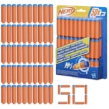 Nerf N Series N1 Darts for Blaster Toys for Kids, 50 Official N1 Foam Darts for Launchers