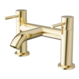 Nes Home Alice Brushed Brass Bath Filler Tap