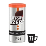 Nescaf Azera Americano Intense Instant Coffee with Finely Ground Beans 140g