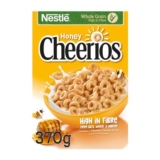 Nestl Cheerios Honey Multigrain Hoop Breakfast Cereal 370g
