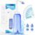 Neti Pot Sinus Rinse Bottle – Gentle Nasal Wash Bottle Nose Cleaner for Effective Pressure Irrigatio 300 ML with 20 Nasal Wash Salt Packets
