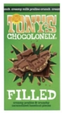 New Tonys Filled Bars (chocolate ganache, hazelnut or caramel sea salt)