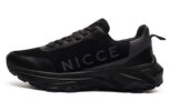 Nicce Mens Metalo Trainers, Black or Navy, Sizes 7-12 Plus Free Delivery With Code