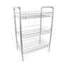 Nickel Storage Trolley with Wheels 3 Tier