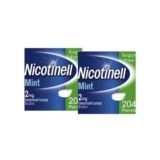 Nicotinell Mint Lozenge 204s 2mg X 2 Bundle