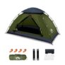 Night Cat Camping Tent for 1 Person Man Waterproof Backpacking Tents