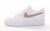 Nike Air Force 1 07 trainers in white and beige – Selected Sizes from 5.5 to 12 w/code