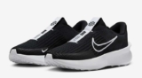 Nike Mens Black/White Nike Interact Run EasyOn Trainers – Sizes 7.5 to 9.5 – w/Code