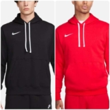 Nike Mens Team Club 20 Fleece Hoodie (Black/Red – S-XL) – Extra 10% Off With Code