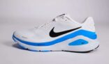 Nike Running Structure 26 trainers in white and blue – Sizes 5.5 to 14 w/code