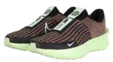 Nike Womens Black/Green Interact Run EasyOn Trainers w/Code – Size 3 – 4.5