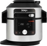 Ninja Foodi Max 15-in-1 SmartLid Multi-Cooker With Digital Probe, Electric Pressure Cooker, Air Fryer, 2-Tier Rack, Dishwasher-Safe, 7.5L