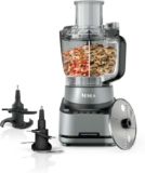 Ninja PrecisionPro 2.1L Food Processor, 4 Auto Presets and Manual Settings, Make Pizza and Bread Dough