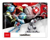 Nintendo Amiibo 2-in-1 Figure Pack Samus & E.M.M.I Compatible with Metroid Dread Nintendo Switch – Black