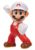 Nintendo Super Mario Action Figure Fire Mario 6cm (Instore Only, Limited Locations)