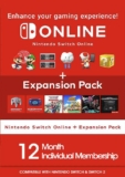 Nintendo Switch Online 12-Month Membership Expansion Pack Switch & Switch 2 (Europe & UK) Key