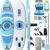 Niphean Inflatable Paddle Boards for Adults with All Accessories, 320cm Stand Up Paddle Board for All Skill Levels, SUP with 200kg Weight Capacity for 2 People, Inflatable Paddleboard with Seat