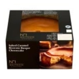 No.1 Salted Caramel Brownie Cheesecake