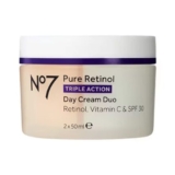 No7 Pure Retinol, Vitamin C & SPF 30 Day Cream Duo 2x50ml