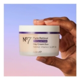 No7 Pure Retinol, Vitamin C & SPF30 Day Cream Duo, 2 X 50 Ml