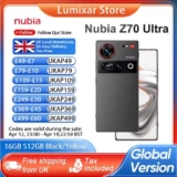 Nubia Z70 Ultra Smartphone ( Global / 16GB / 512GB / 6.85 144Hz 1.5K AMOLED / Snapdragon 8 Elite Gen4 ) w/codeLumixar Store(UK Despatch)
