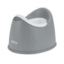Nuby Potty Training Seat with Removable Bowl, Splash Guard, Gray