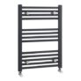 Nuie Anthracite Straight Ladder Rail 700 X 500mm