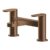 Nuie Brushed Bronze Bath Filler