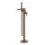 Nuie Brushed Bronze Freestanding Bath Shower Mixer