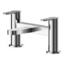 Nuie Chrome Deck Mounted Bath Filler