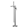 Nuie Chrome Freestanding Bath Shower Mixer