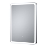 Nuie Silver Framed LED Touch Sensor Mirror 700 X 500mm