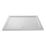 Nuie White Slip Resistant Rectangular Shower Tray 1500 X 800mm