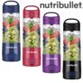 Nutribullet Portable Blender – 475ml, USB-C charging, Flip Top Lid with Handle 2 Year Warranty Free Next Day Delivery