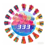 ODDORJOY 333 Pcs Rapid-Fill Self-Sealing Water Balloons