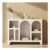 OHS Arch Display Sideboard – White