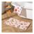 OHS Autumnal Gonk Print Foam Bath Mat – Natural