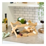 OHS Bamboo Wine Rack – Natural