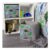 OHS Dinosaur Print Cube Storage Boxes, Grey – 2 Pack