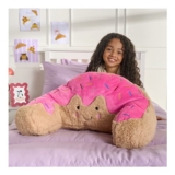 OHS Dolly Doughnut Cuddle Cushion Brown/Pink