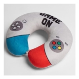 OHS Game Controller Travel Neck Pillow White