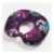 OHS Gaming Print Travel Neck Pillow Purple/Black